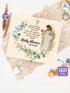 Baby Memorial Box – Personalized Name & Date | Faith Keepsake “Face of Jesus”